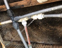 slab leak and pipe repair services