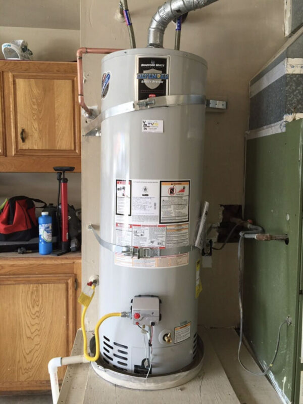 New Gas Water Heater Install