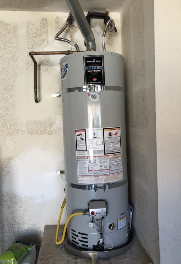 New Water Heater Installation