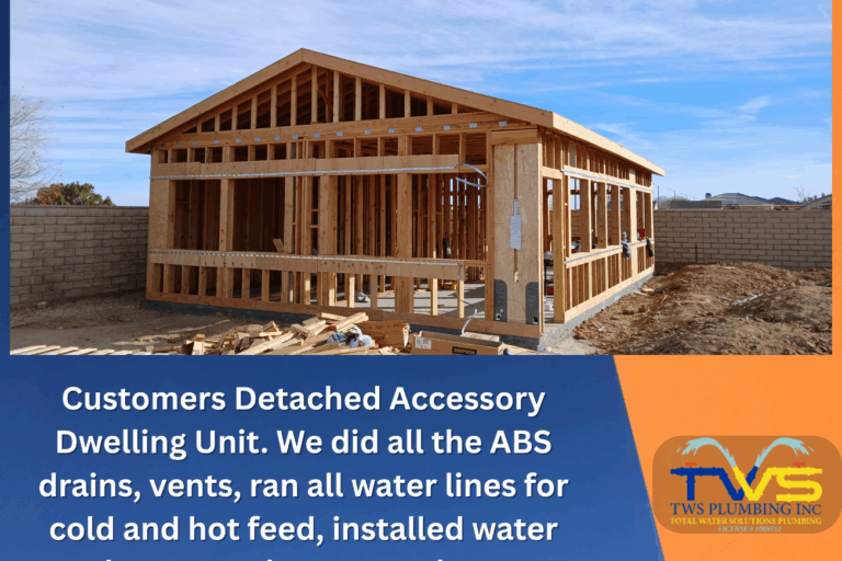 accessory dwelling unit plumbing services